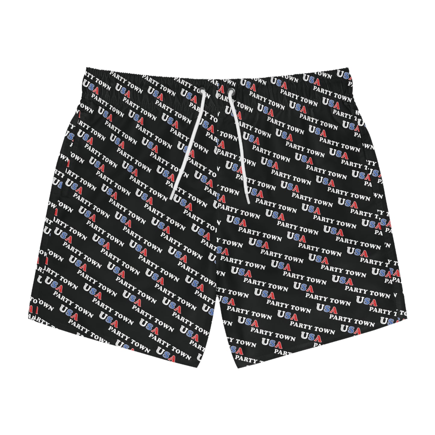 Party Town Swim Trunks